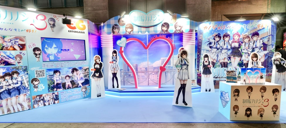 キャラクターの世界観を表現したイベントブース